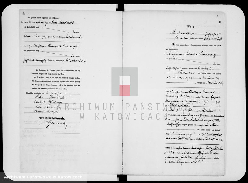 image.from.unit.number "Księga małżeństw za rok 1876 [nr 1 - 67]"