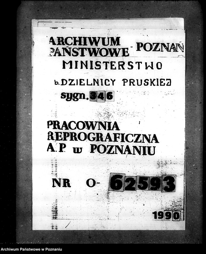 Obraz 1 z jednostki "Akta betr. fuer Anstellung und Versetzungen der Gestuet - Beamten."