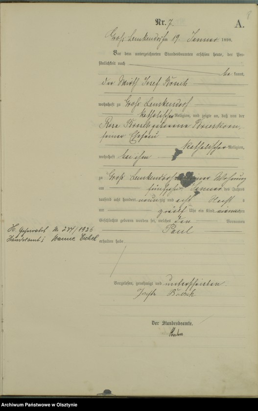 image.from.unit.number "Geburts-Haupt-Register Nr 1 - 119"