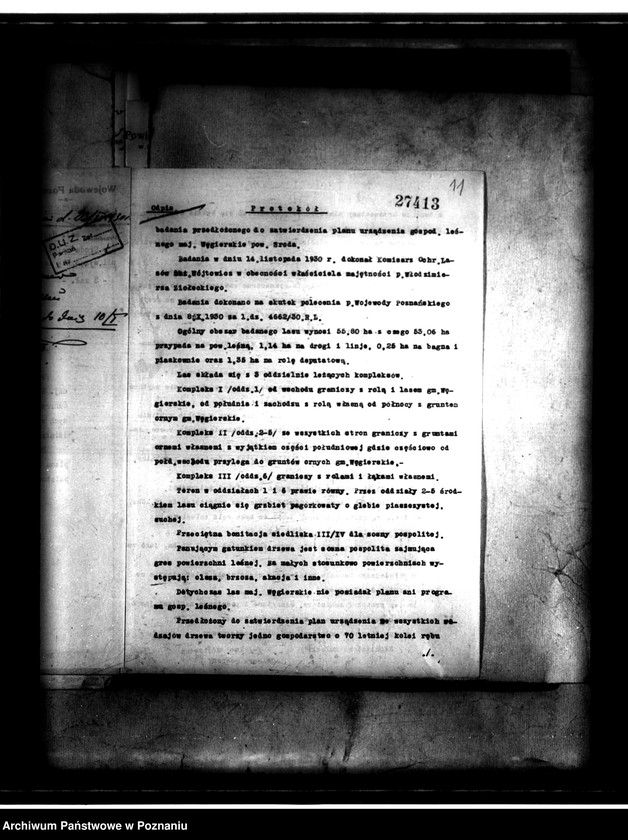 Obraz 16 z jednostki "Majątek Węgierskie powiatu średzkiego wyłączenie z art.4 i 5 ustawy o wykonanie reformy rolnej Włodzimierz Ziołecki"