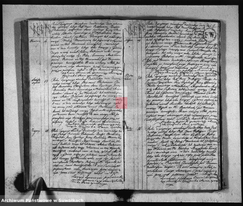 Obraz 7 z jednostki "Akta Zeszłych Gminy Berznickiey od dnia 1-o Stycznia 1820 Roku"