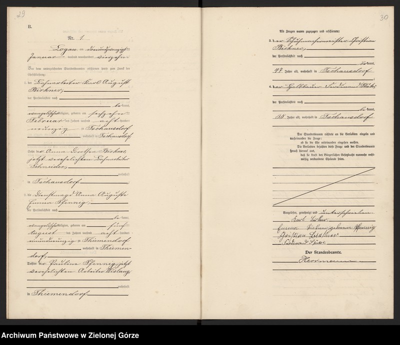 Obraz 18 z jednostki "[Księga małżeństw]"