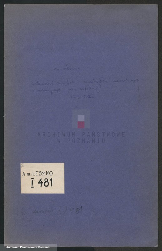 Obraz 1 z jednostki "Sachen vor der Stadt Nothen (Zestawienie zużytych materiałów budowlanych i produkcyjnych przez cegielnię); język niemiecki"