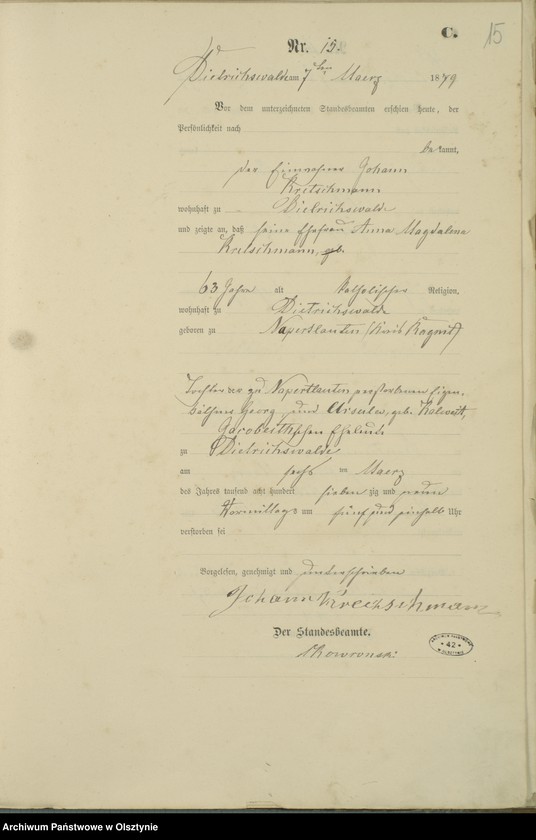 image.from.unit.number "Sterbe-Haupt-Register Nr 1 - 68"