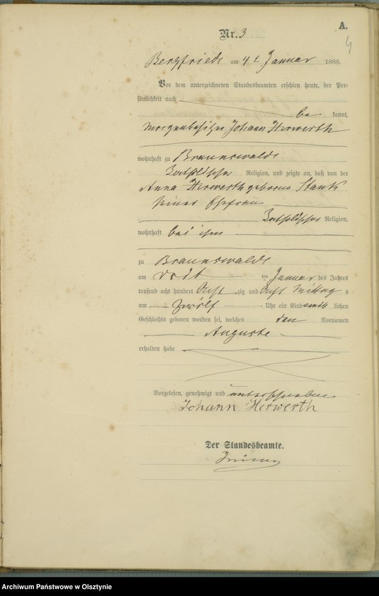 image.from.unit.number "Geburts-Haupt-Register Nr 1 - 110"