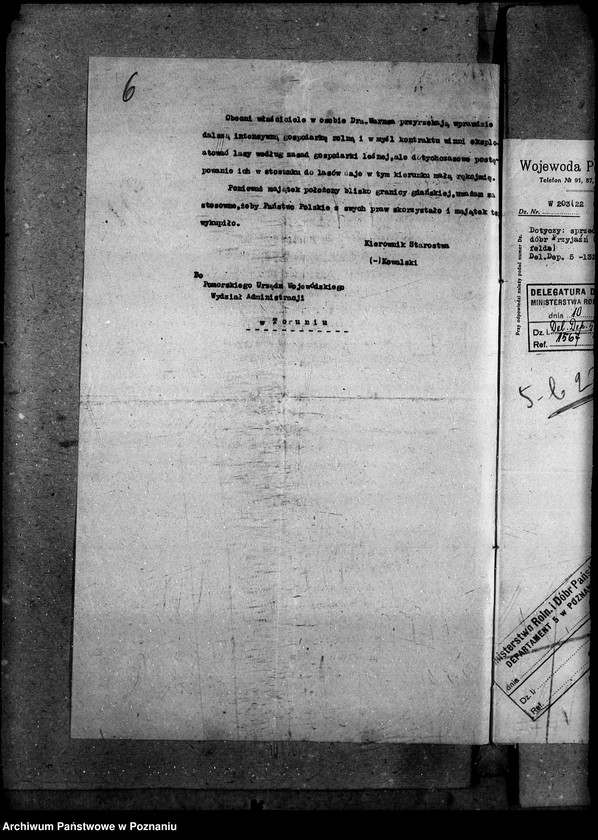 Obraz 10 z jednostki "Majątki prywatne [sprzedaż majątku "Przyjaźń" - Reinfelde na Pomorzu]"