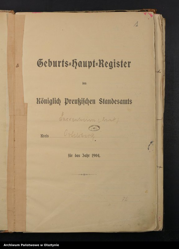 image.from.unit.number "Geburts-Haupt-Register Nr 1 - 230"