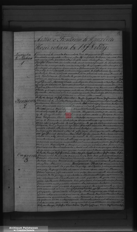 Obraz z jednostki "[Duplikaty akt urodzeń, małżeństw i zgonów z 1878 roku]"