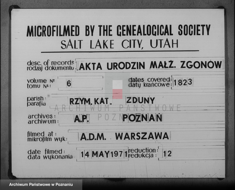 image.from.unit.number "Duplikat urodzeń, zaślubionych i zmarłych"