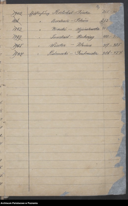 Obraz 5 z jednostki "Die von den Verlobten beigebrachten Urkunden zur Eheschliessung pro 1877"