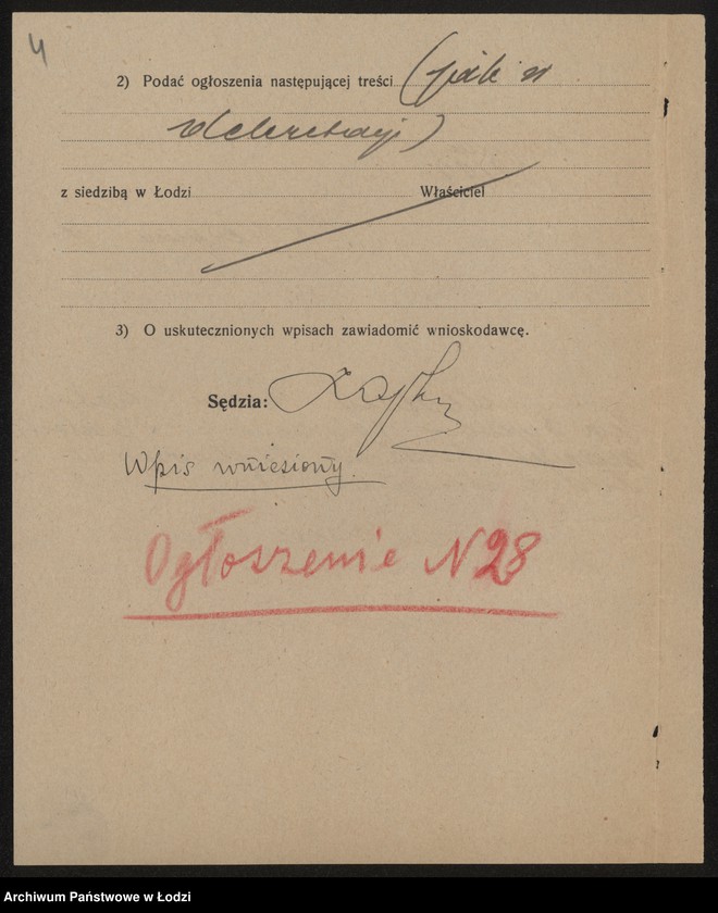 Obraz 6 z jednostki "Moszek Kurc – fabryka wyrobów półwełnianych i bawełnianych"