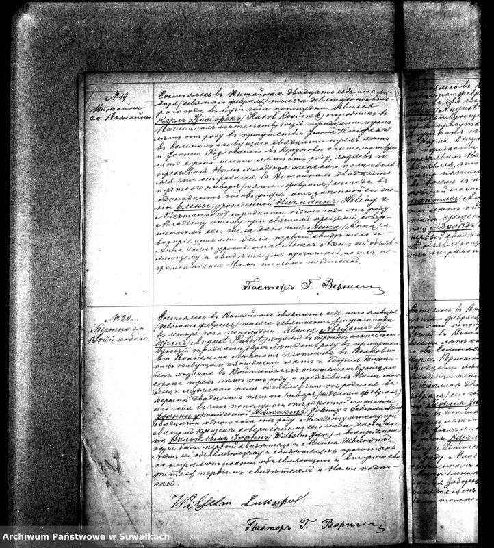 image.from.unit.number "[Księga akt urodzeń małżeństw i zgonów wyznania ewangelicko-augsburskiego zboru w Wiżajnach]"