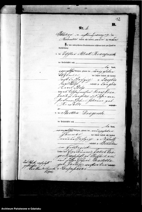 image.from.unit.number "Księga małżeństw"
