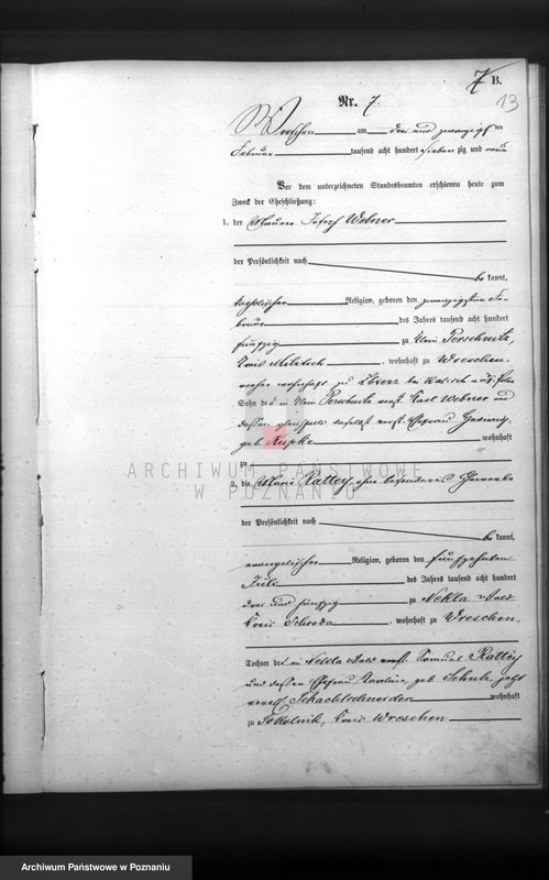 image.from.unit.number "Księga małżeństw"