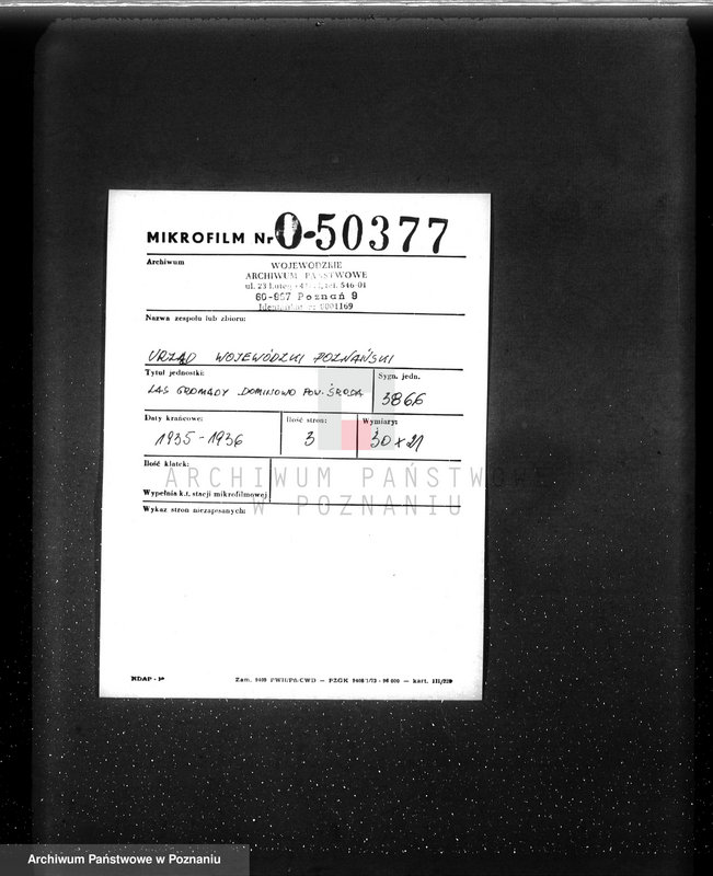 Obraz 2 z jednostki "Las gromady Dominowo powiat średzki"