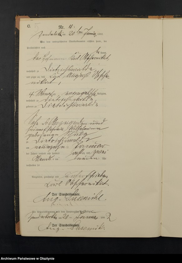 image.from.unit.number "Sterbe-Neben-Register Nr 1 - 57"