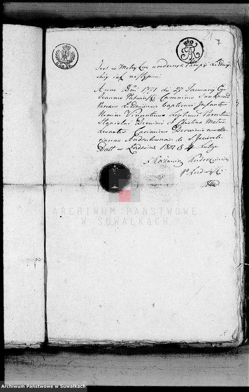 image.from.unit.number "[Aneksy- akta małżeńskie wyznania rzymskokatolickiego w Święto-Jeziorach z roku 1812]"