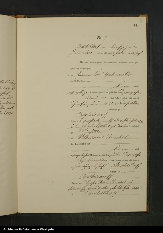 image.from.unit.number "Heiraths-Neben-Register Nr 1 - 9"