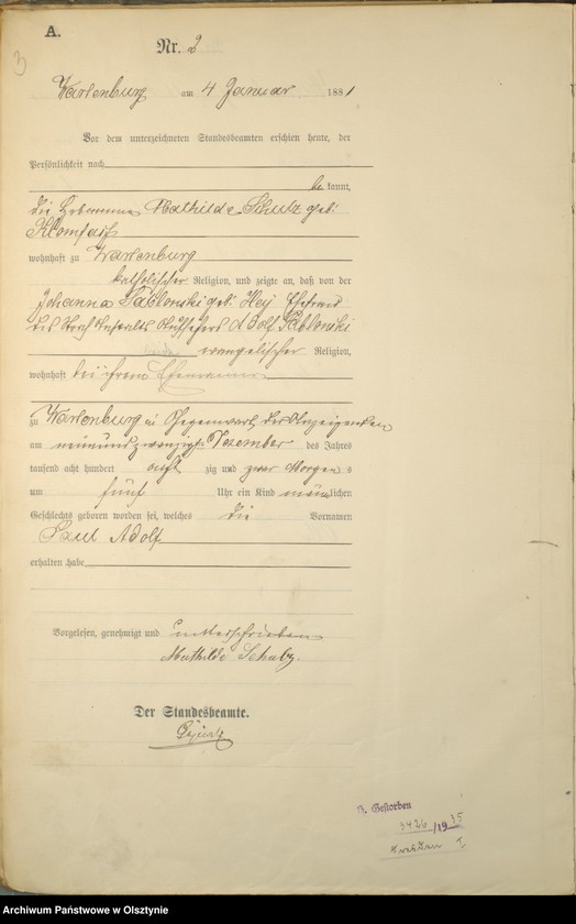 image.from.unit.number "Geburts-Haupt-Register Nr 1 - 174"