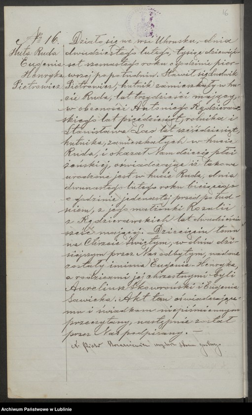 image.from.unit.number "Księga urodzeń, małżeństw i zgonów"