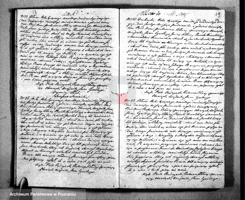 Obraz 11 z jednostki "Akta urodzeń, małżeństw, zgonów i zapowiedzi"