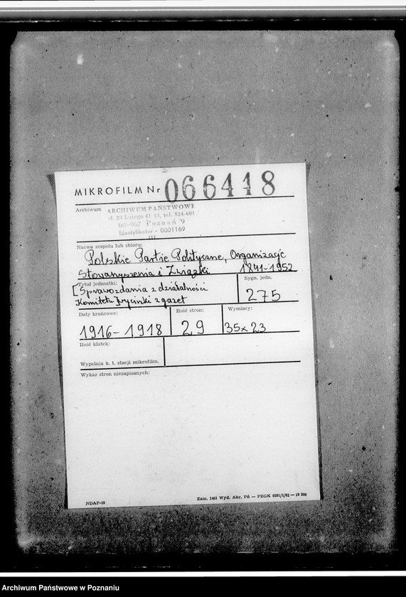 Obraz 2 z jednostki "Sprawozdania z działalności - wycinki z gazet"