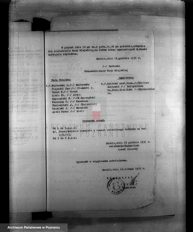 Obraz 19 z jednostki "Budżety i sprawy rachunkowe miasta Szubina"