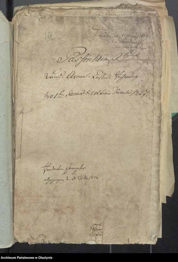 image.from.unit.number "Passenheimsche Land Armen-Cassen-Rechnung"