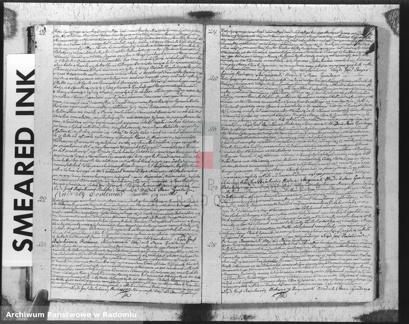 Obraz 6 z jednostki "Akta stanu cywilnego parafii Skaryszów małżeństw na rok 1820"