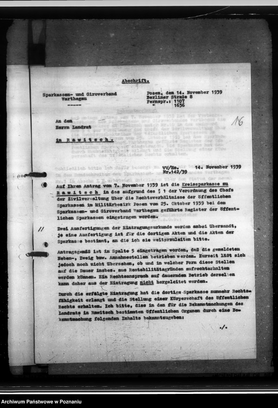 Obraz 20 z jednostki "Sparkassen und Giroverband Wartheland"