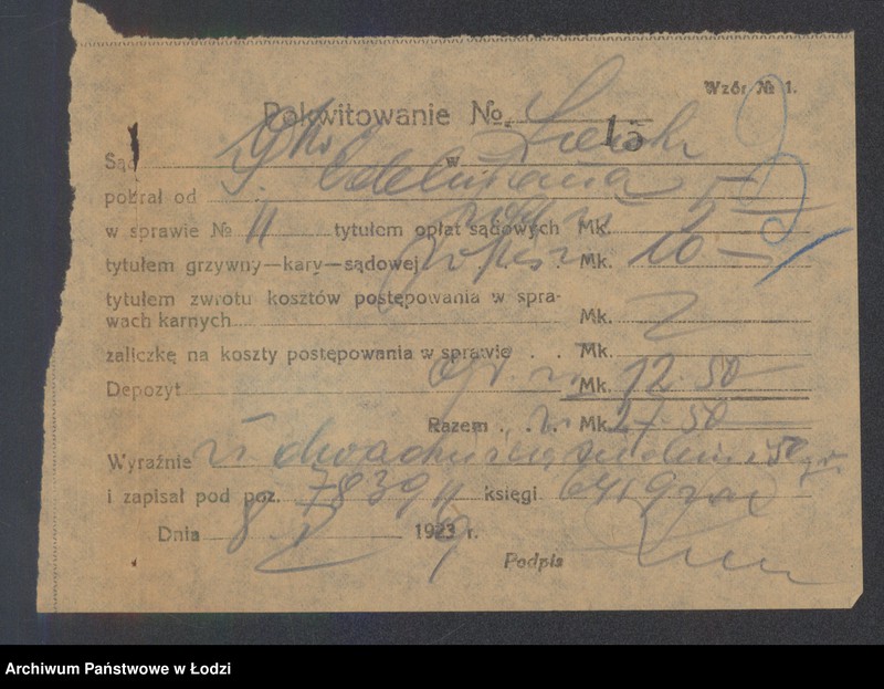 Obraz 5 z jednostki "Szulim Edelman – sprzedaż mat. introligatorskich"