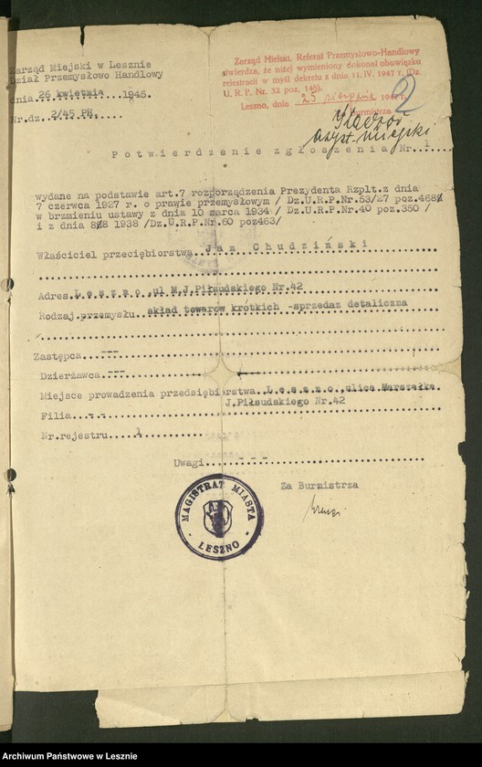 Obraz 4 z jednostki "[Likwidacja przedsiębiorstw]"