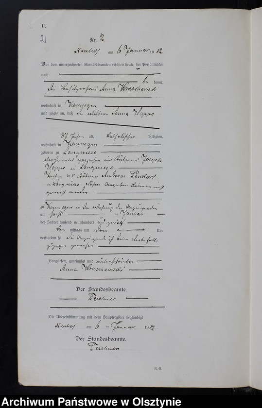 image.from.unit.number "Sterbe -Neben-Register Nr 1-68"