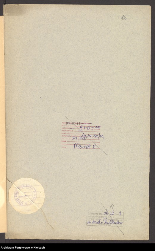 Obraz 18 z jednostki "Lista składek gminy wyznaniowej żydowskiej w Bodzentynie na 1932 r"