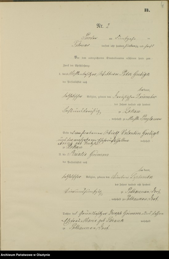 image.from.unit.number "Heiraths-Haupt-Register Nr 1 - 13"