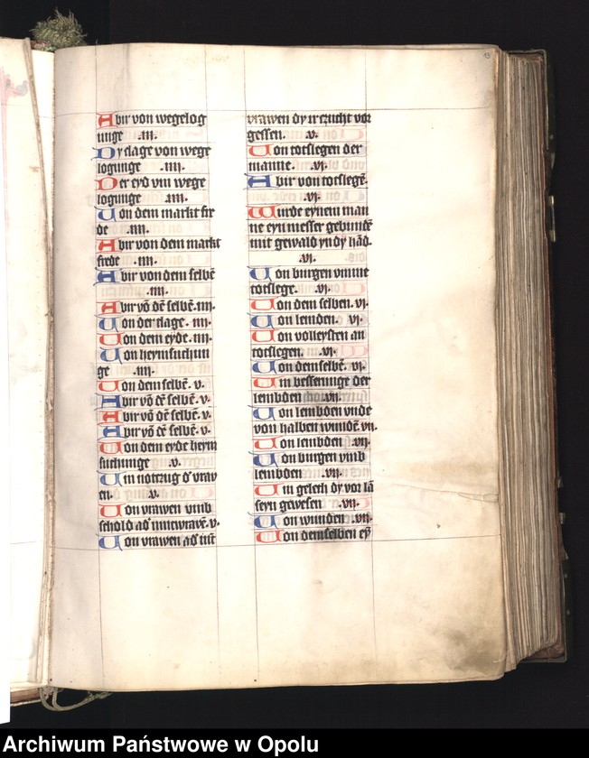 image.from.unit.number "Księga praw miejskich"