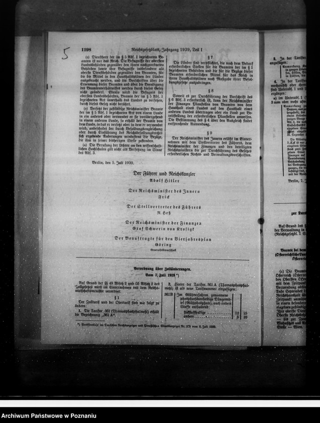 Obraz 9 z jednostki "Zarządzenia w sprawie zorganizowania administracji w tak zwanym Kraju Warty"