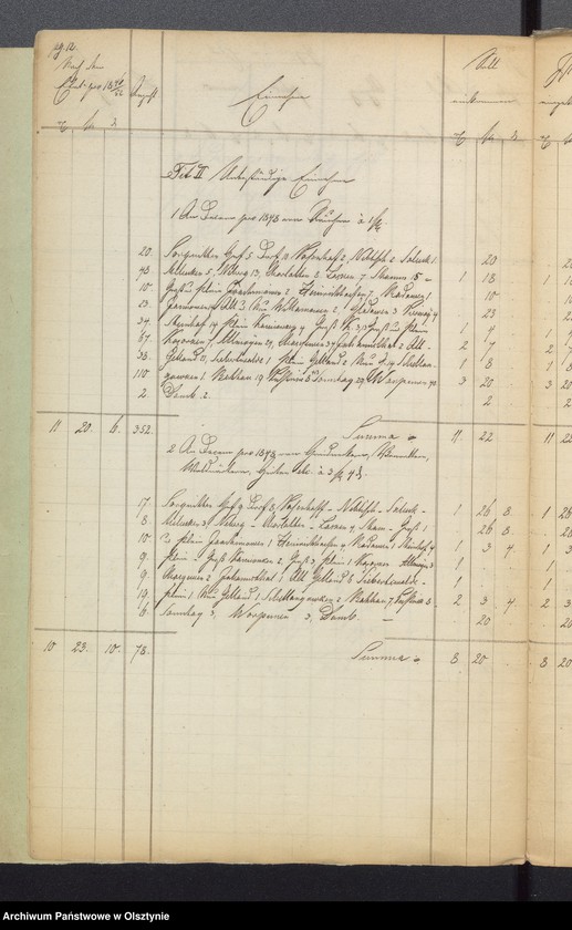 image.from.unit.number "Kirchen Rechnung der Sorquittenschen Kirche aller Einnahme und Ausgabe"