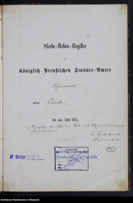 image.from.unit.number "Sterbe-Neben-Register Nr 1 - 42"