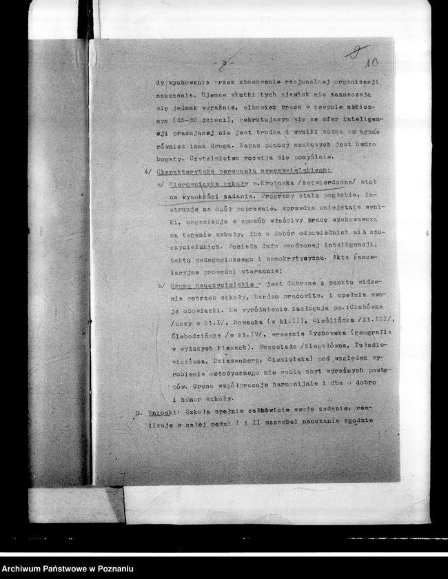 Obraz 13 z jednostki "Prywatna Szkoła Powszechna M. Rozmuskiej pod wezwaniem św. Kazimierza- Poznań"