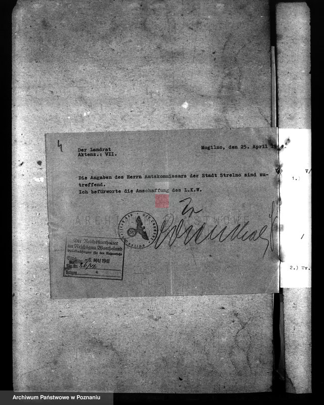 Obraz 8 z jednostki "Beschlagnahme von Lastkraftwagen. Kontrolle der Lastwagen auf Landstrassen"