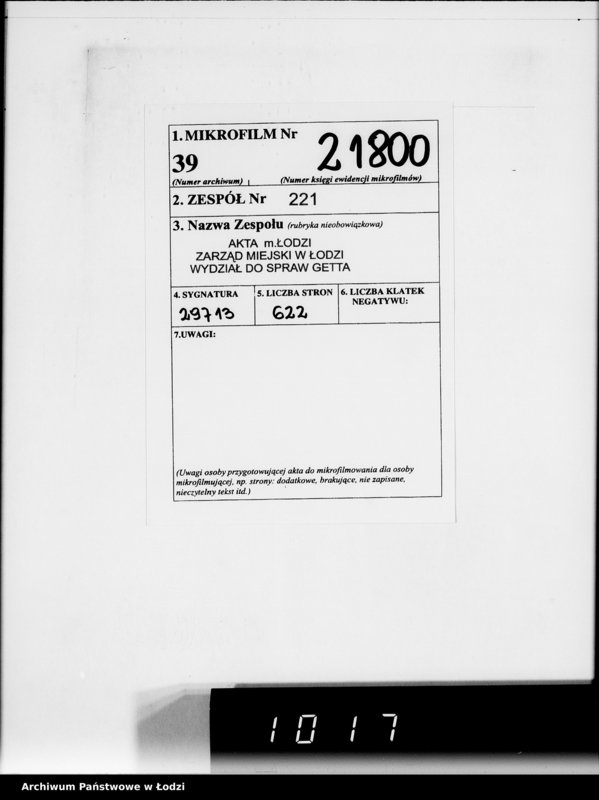 Obraz 2 z jednostki "9 Kassenbelege nr 3648-3899"