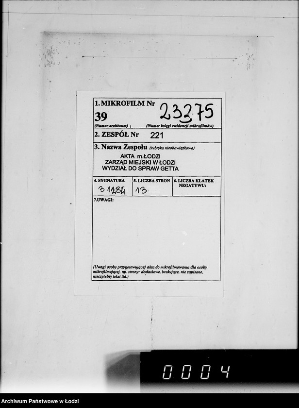 Obraz 2 z jednostki "Erledigte Rechnungen u.Pelzanträge Div.Sachen"