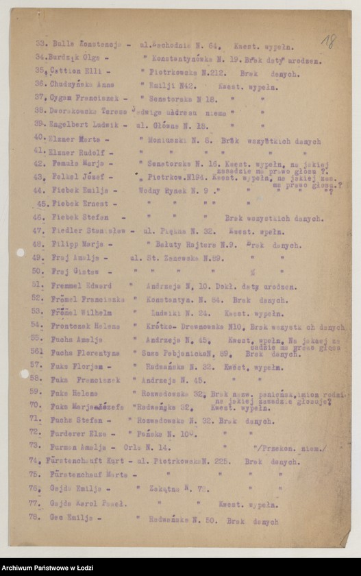 Obraz 20 z jednostki "Spis Górnoślązaków"