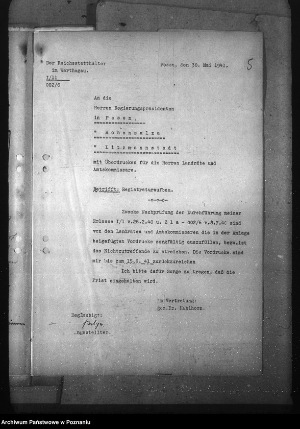 Obraz 9 z jednostki "Formowanie akt w urzędach powiatowych i gminnych"