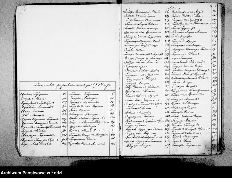 Obraz 13 z jednostki "Akta urodzeń"