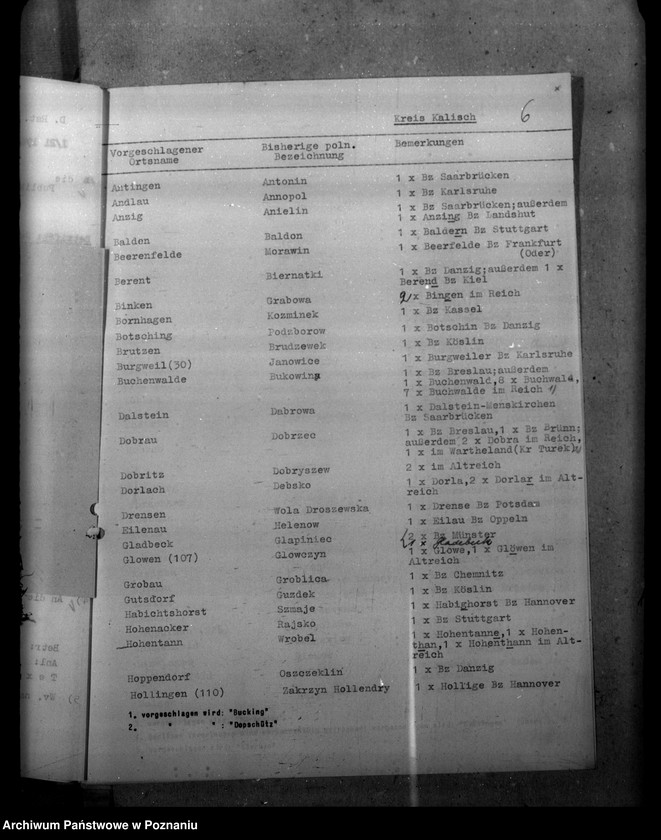 Obraz 10 z jednostki "Ortsnamenänderung Kreis Kalisch - Kalisz"