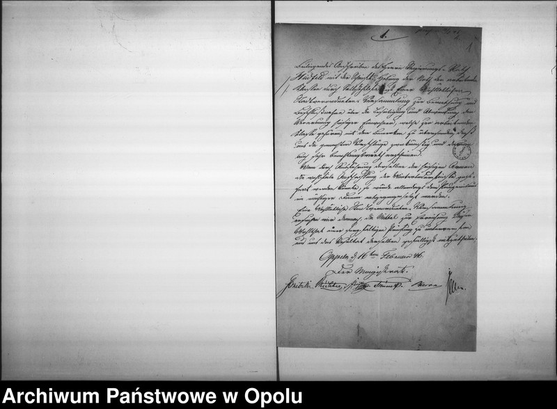 Obraz 5 z jednostki "Acta des Magistrats zu Oppeln betreffend die Verbesserung des Armenwesens anno 1846"