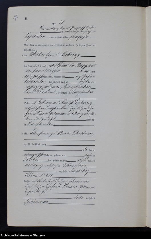 image.from.unit.number "Heiraths-Neben-Register Nr 1 -11 [ Księga małżeństw- wtóropis ]"