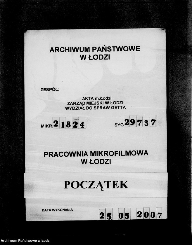 Obraz 1 z jednostki "22. Kassenbelege nr 5732- 5998"